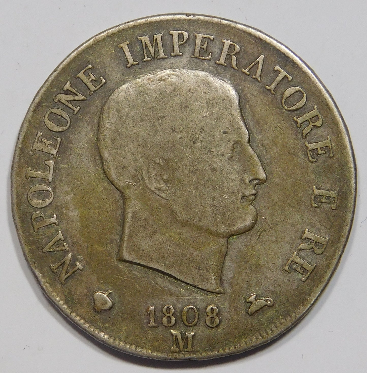 5 lire 1808 Milano
