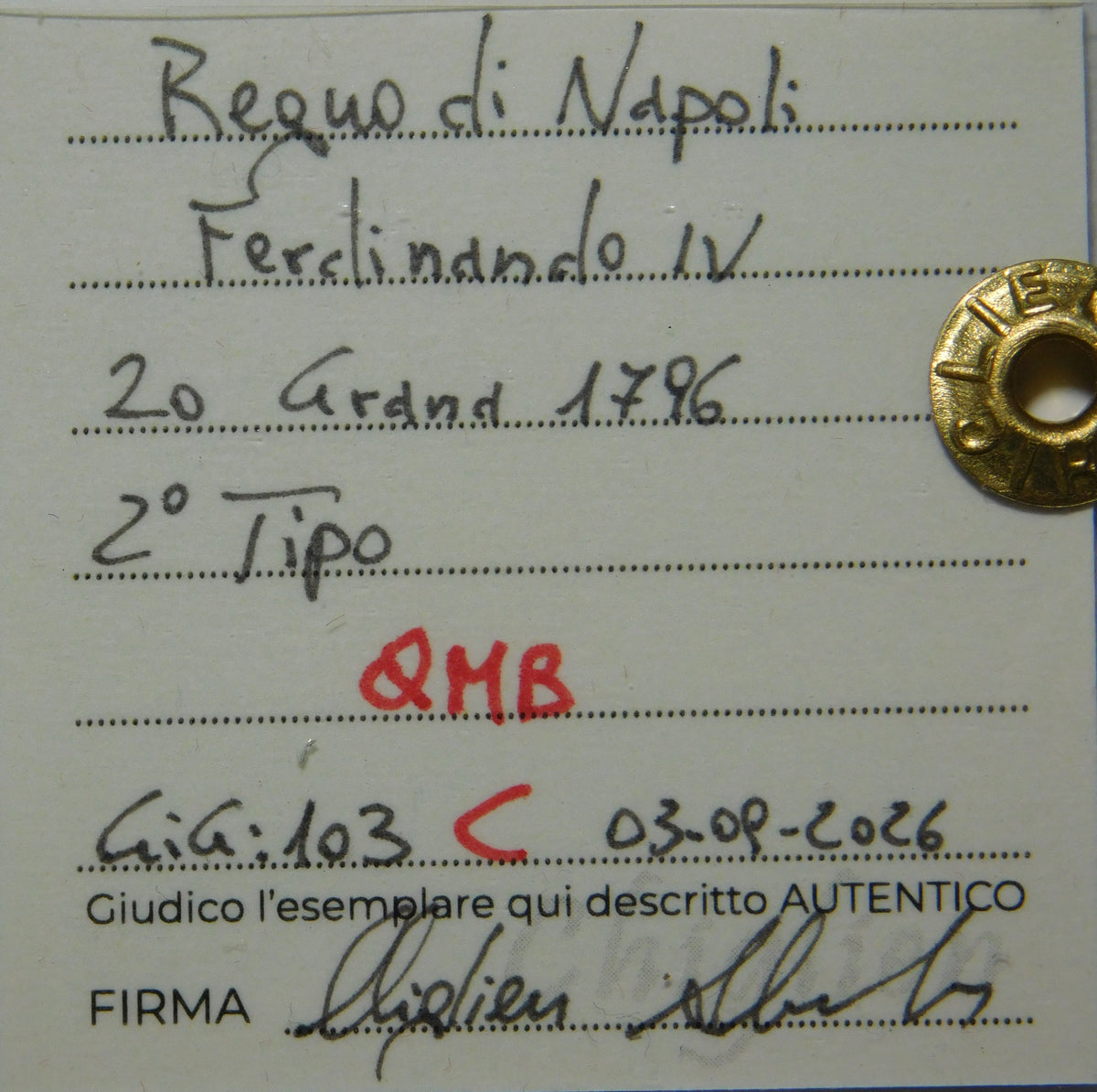 20 grana 1796