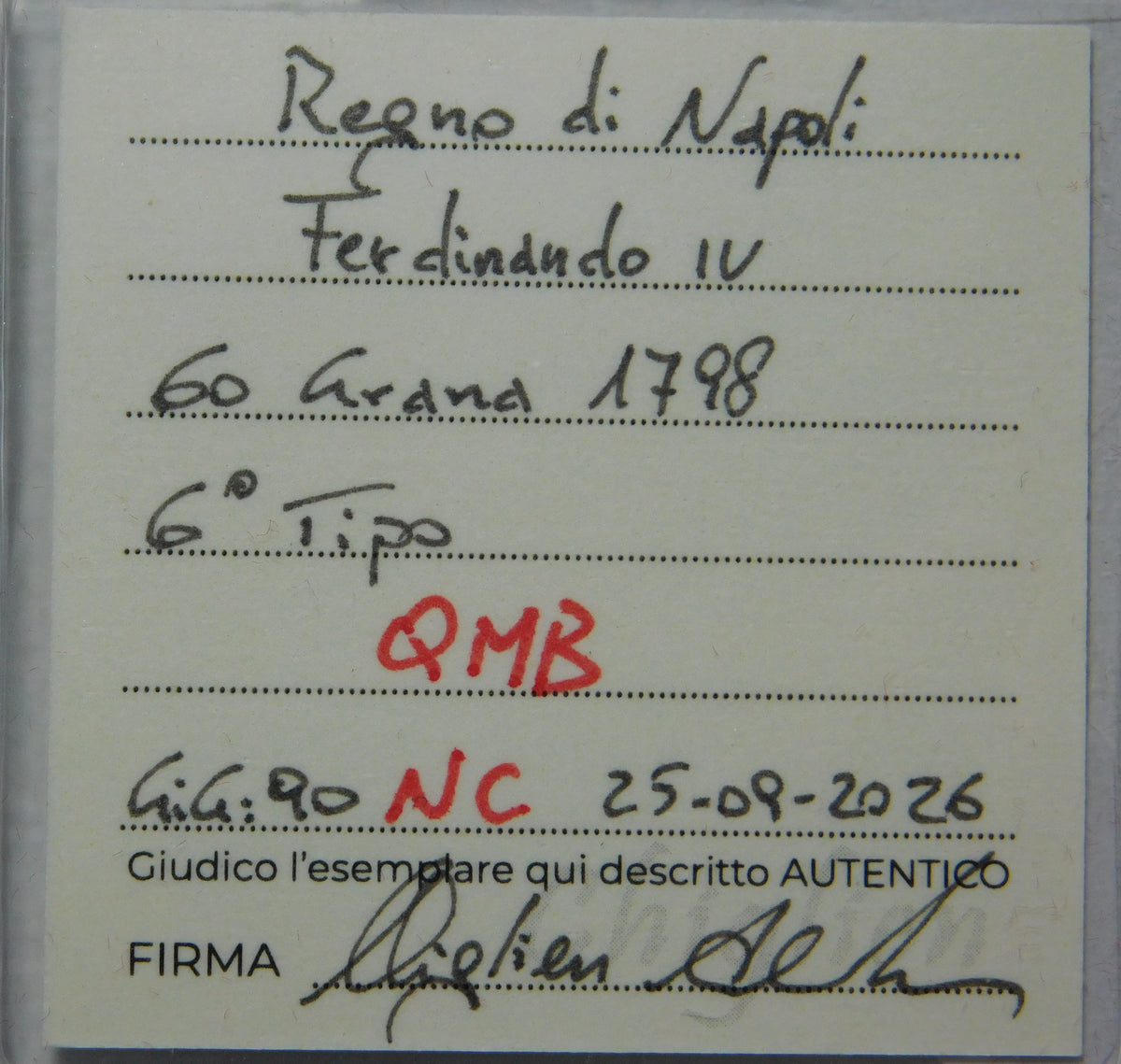 60 Grana 1798