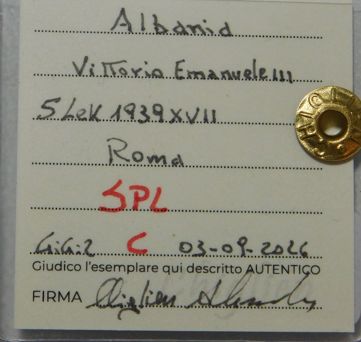 5 lek 1939 XVII