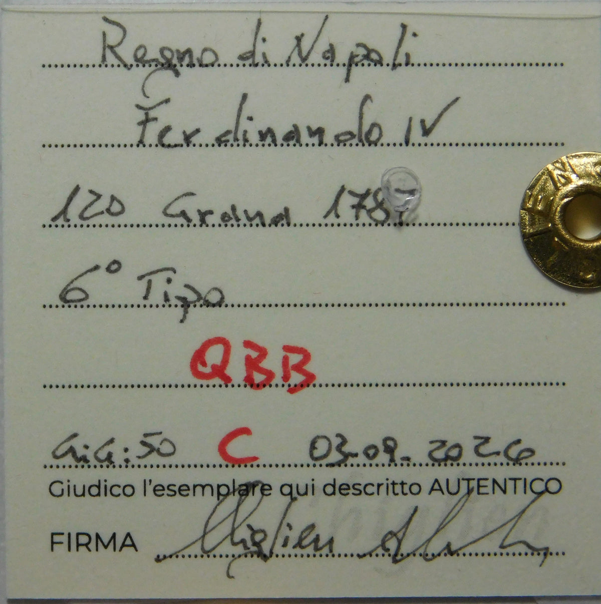 120 grana 1787