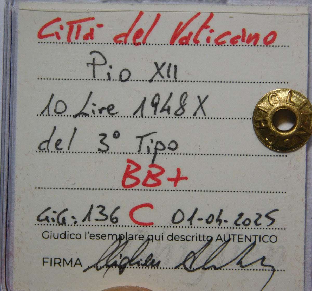 10 lire 1948
