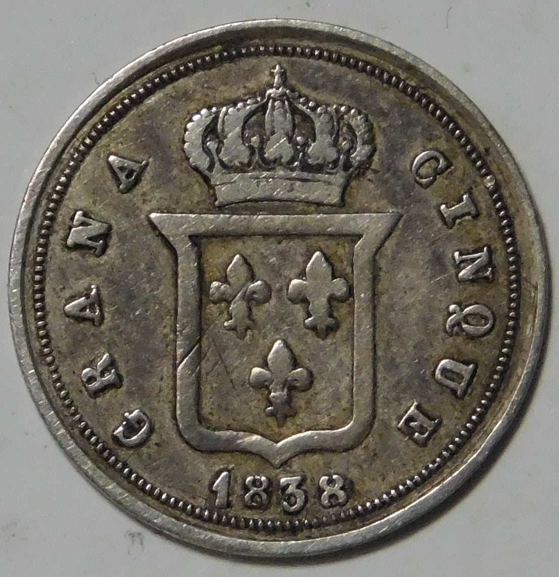 5 Grana 1838