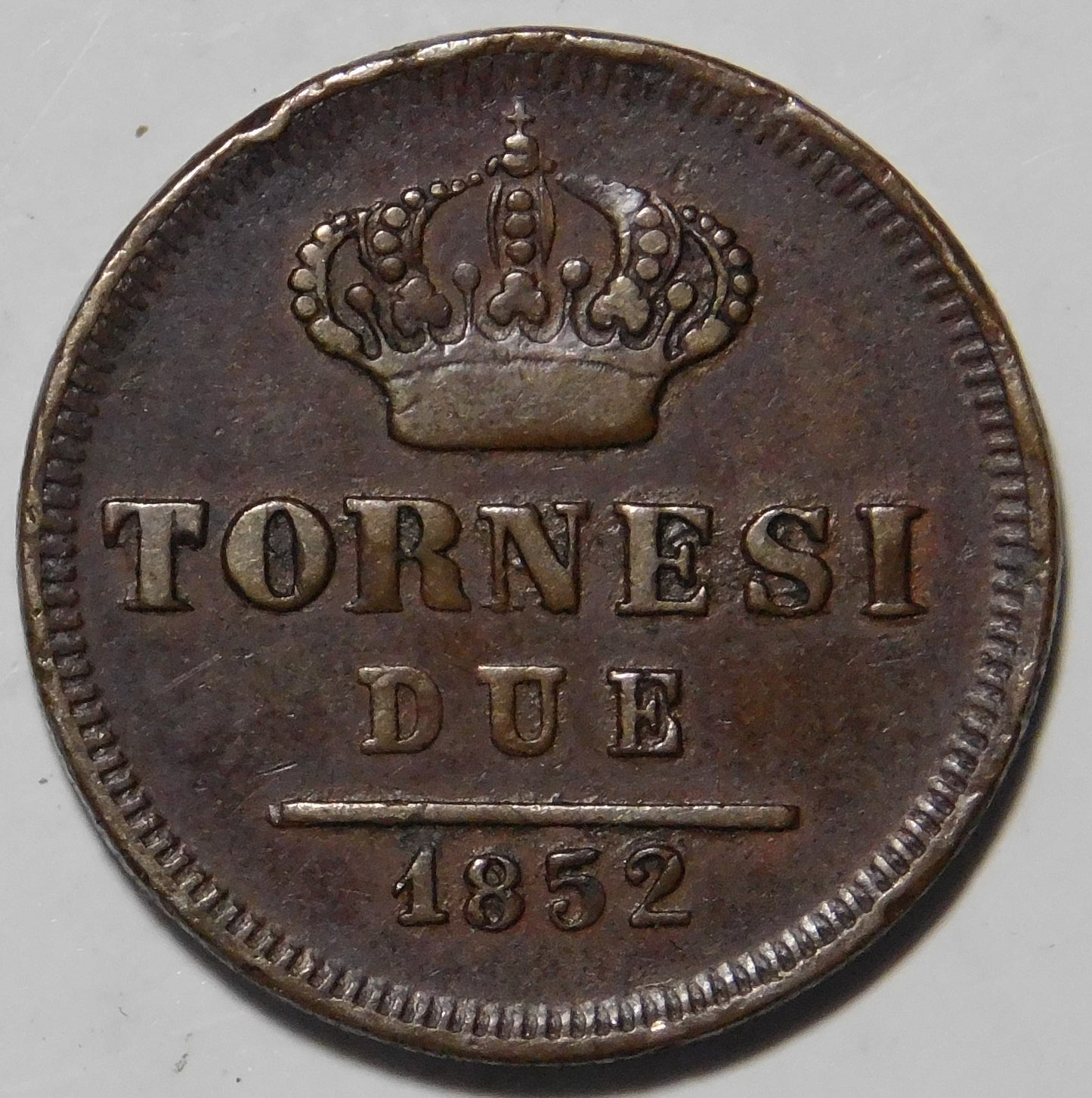 2 Tornesi 1852