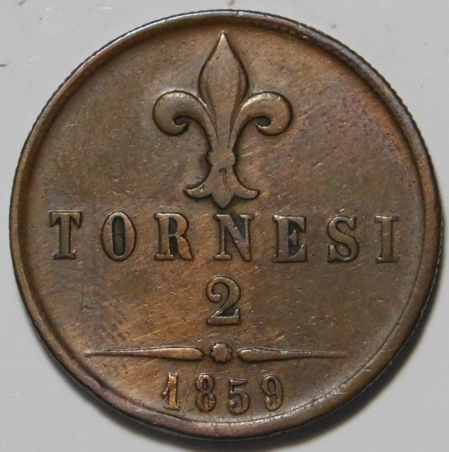 2 Tornesi 1859