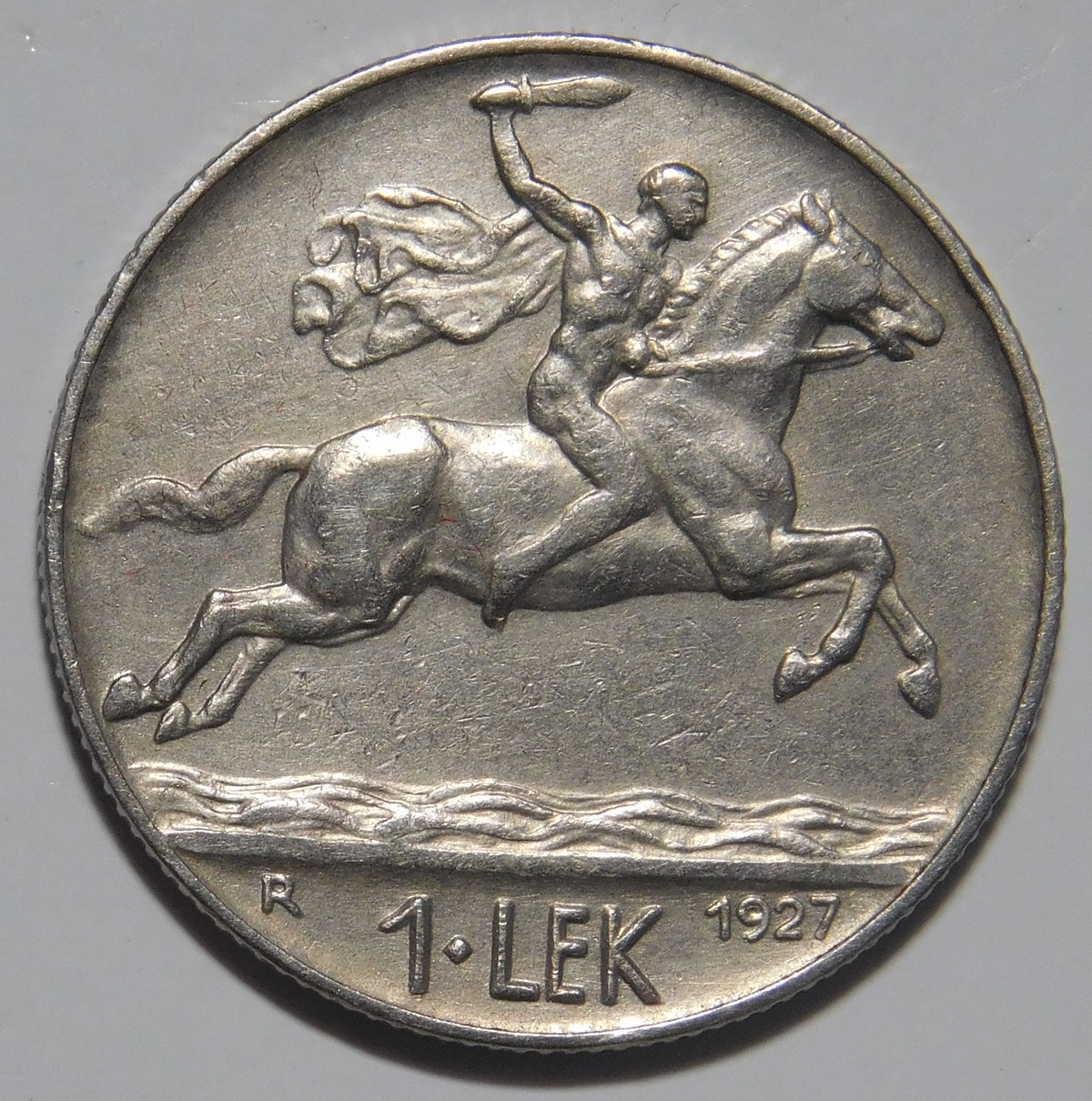 1 lek 1927 Roma