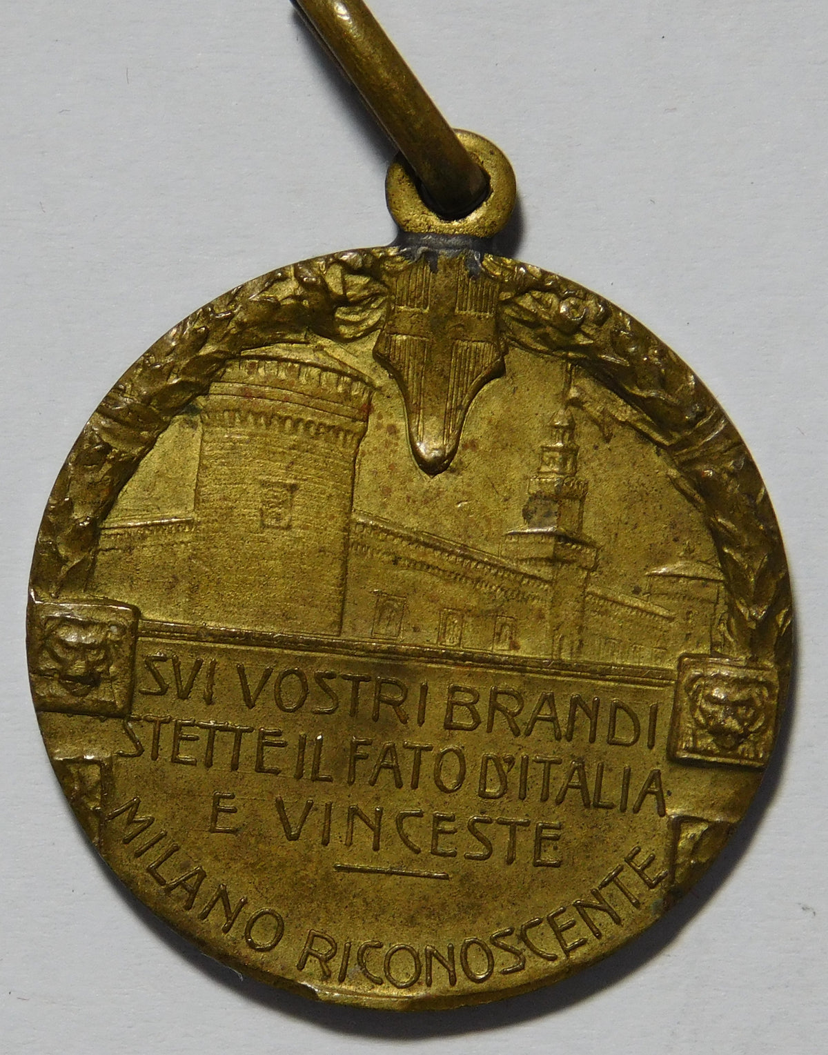 Milano 1918 Medaglia