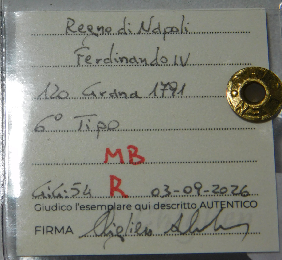 120 grana 1791