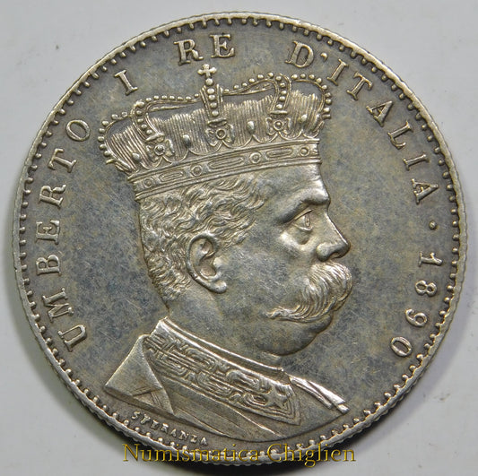 2 lire 1890