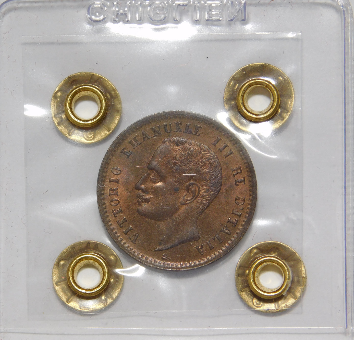 Vittorio Emanuele III 2 centesimi 1908