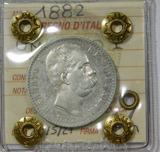 Umberto I 2 lire 1882