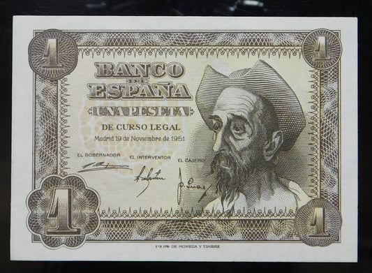 1 Peseta dec. 19/11/1951