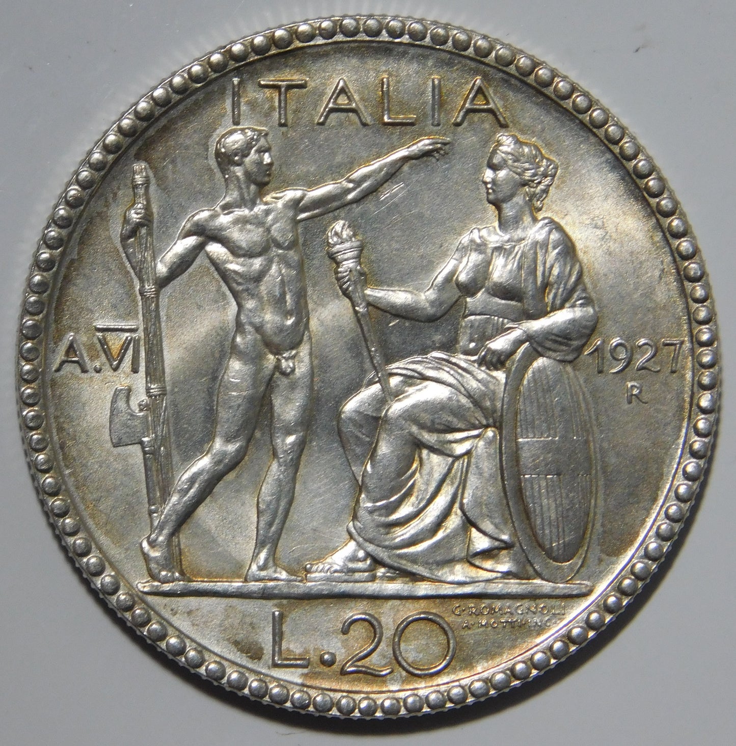 20 Lire 1927