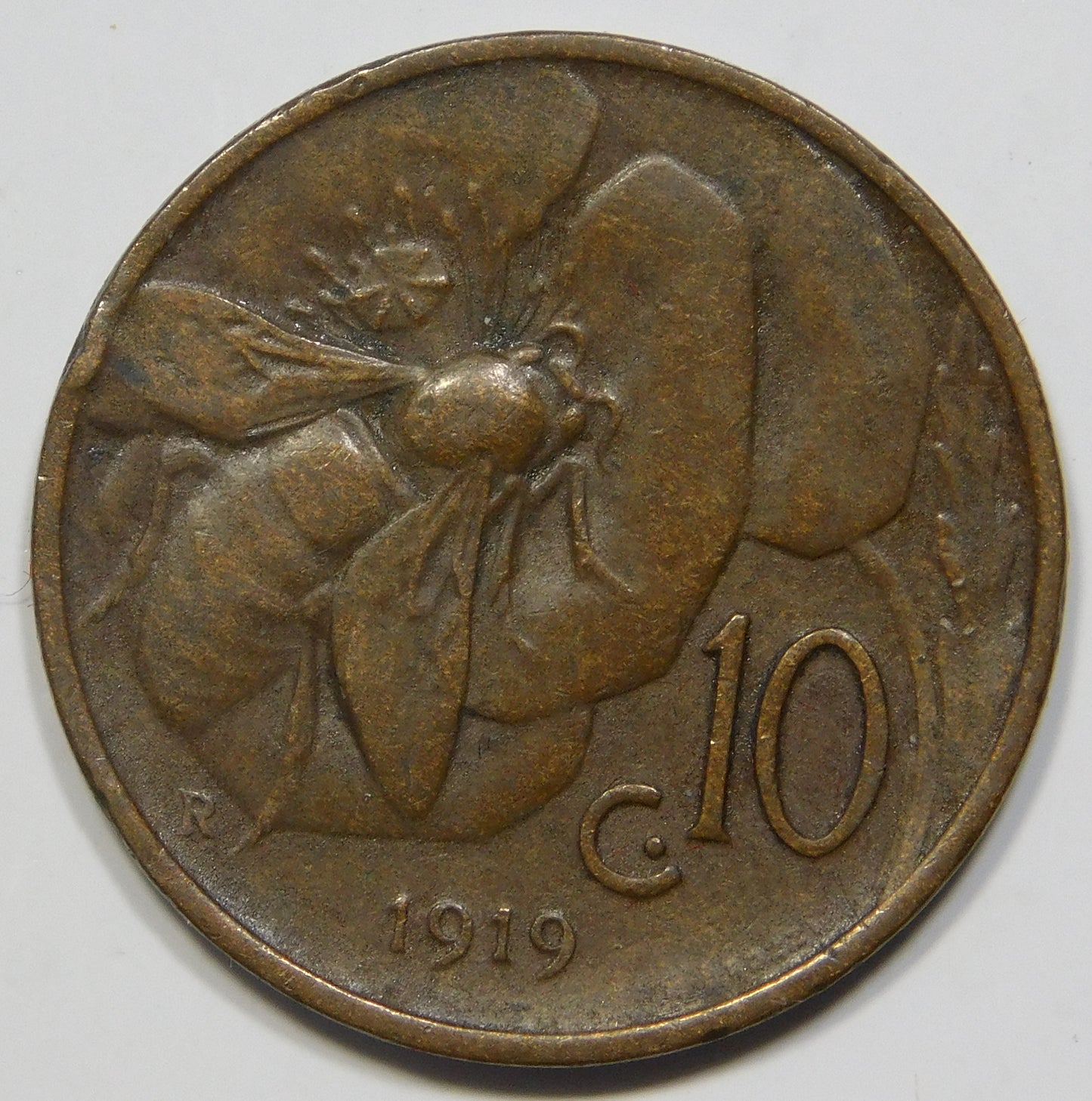 10 centesimi 1919