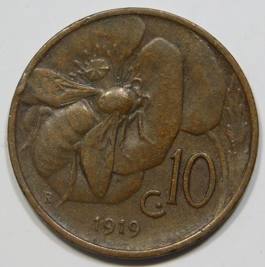 10 centesimi 1919