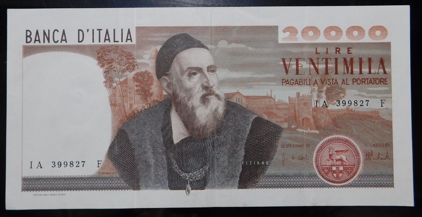20.000 Lire Tiziano