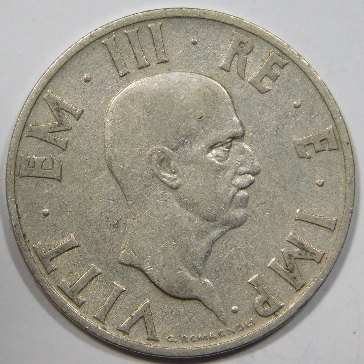 2 lire 1936 XIV