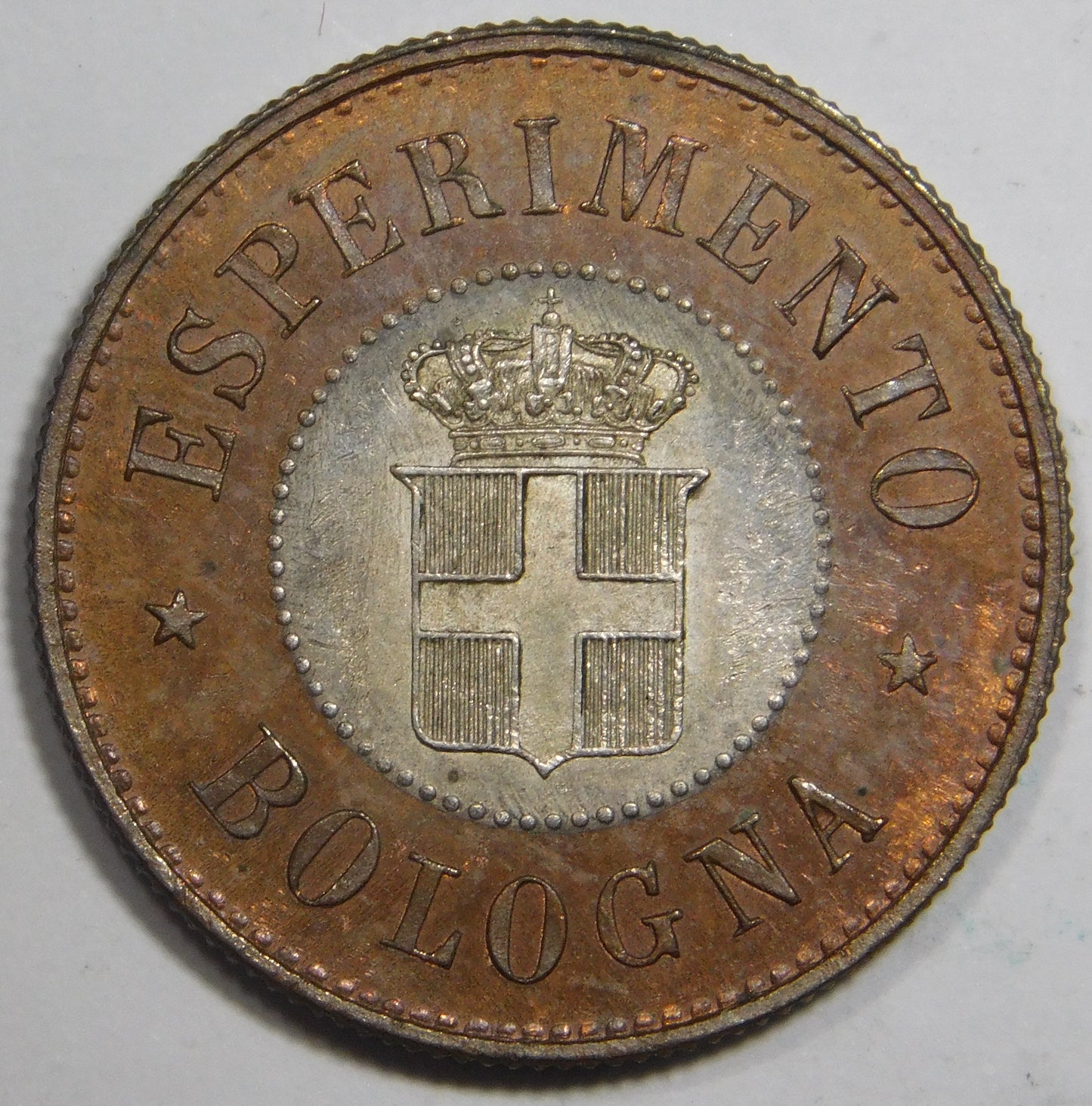 40 Centesimi 1860 Esperimento BR - AG