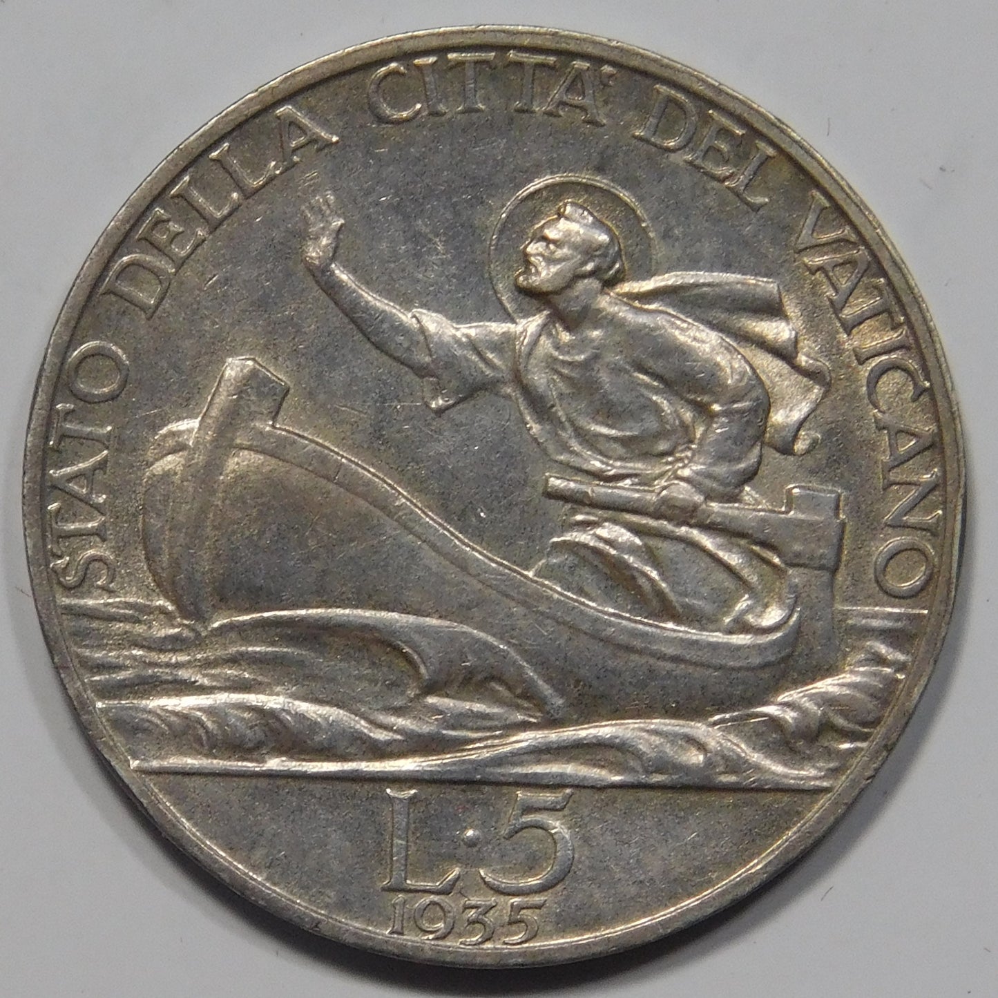5 Lire 1933 - 1934 Giubileo