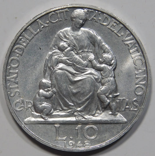 10 lire 1948 An. X