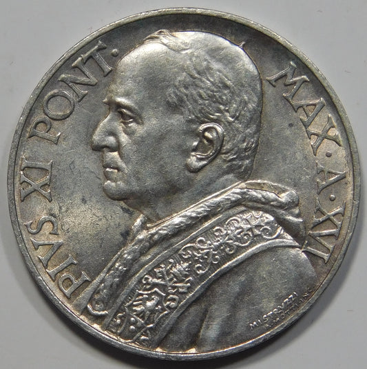10 lire 1937 An. XVI