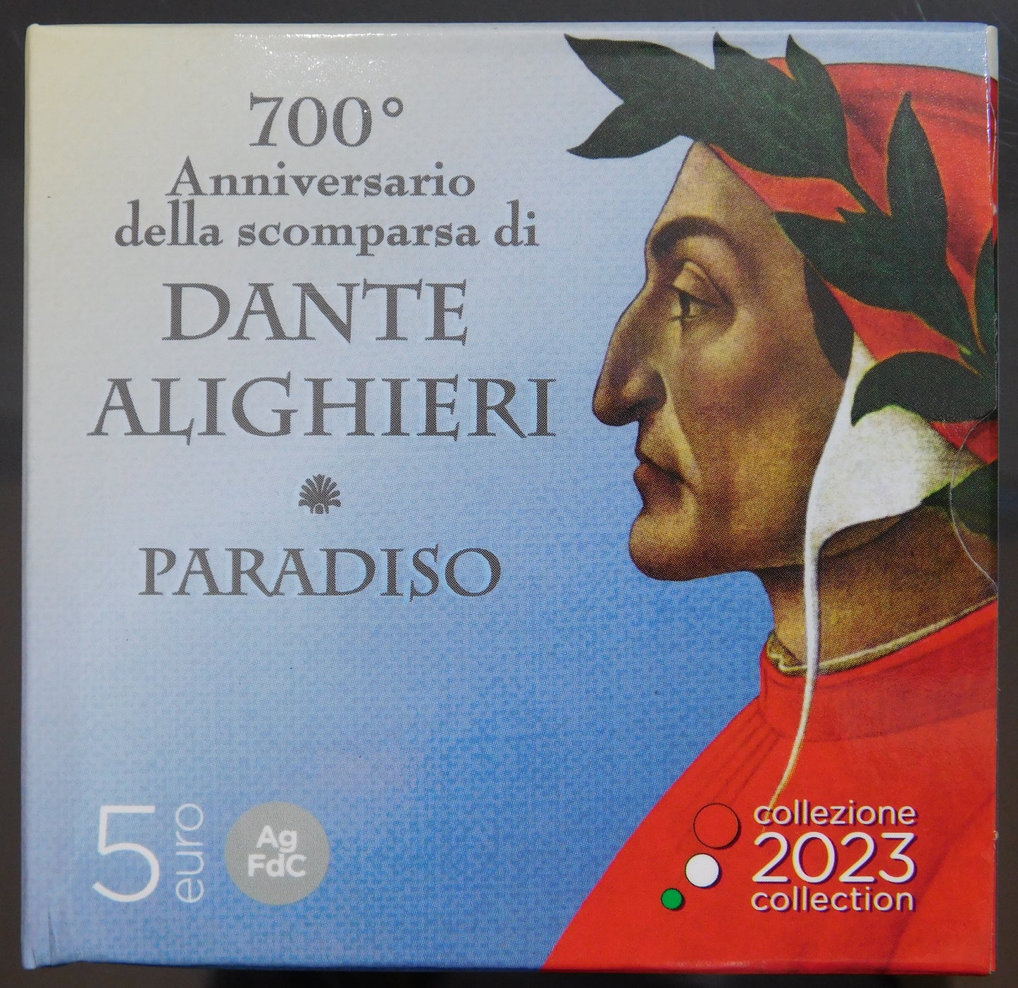 5 Euro 2023 Dante Alighieri "PARADISO"