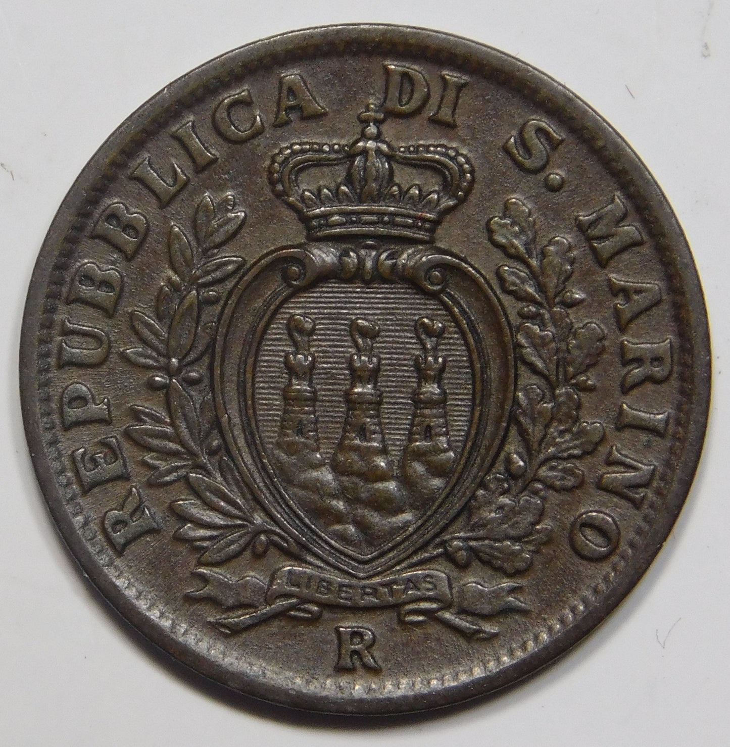 5 centesimi 1935