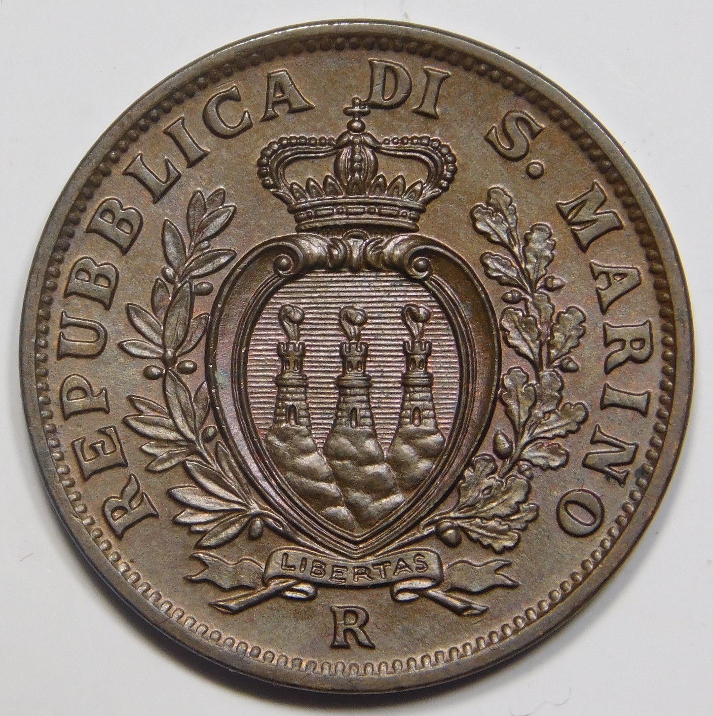 10 centesimi 1935