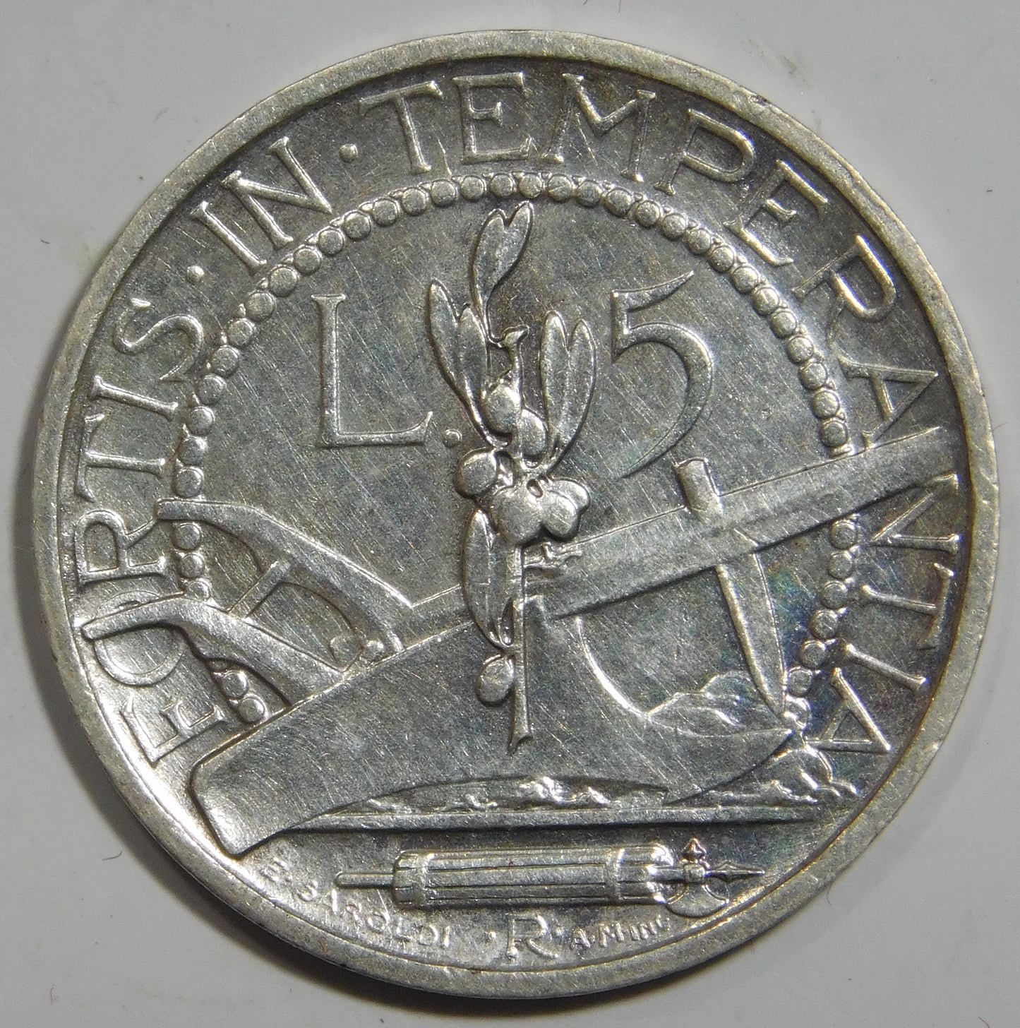 5 lire 1933