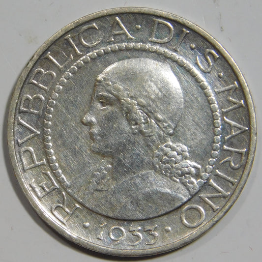 5 lire 1933