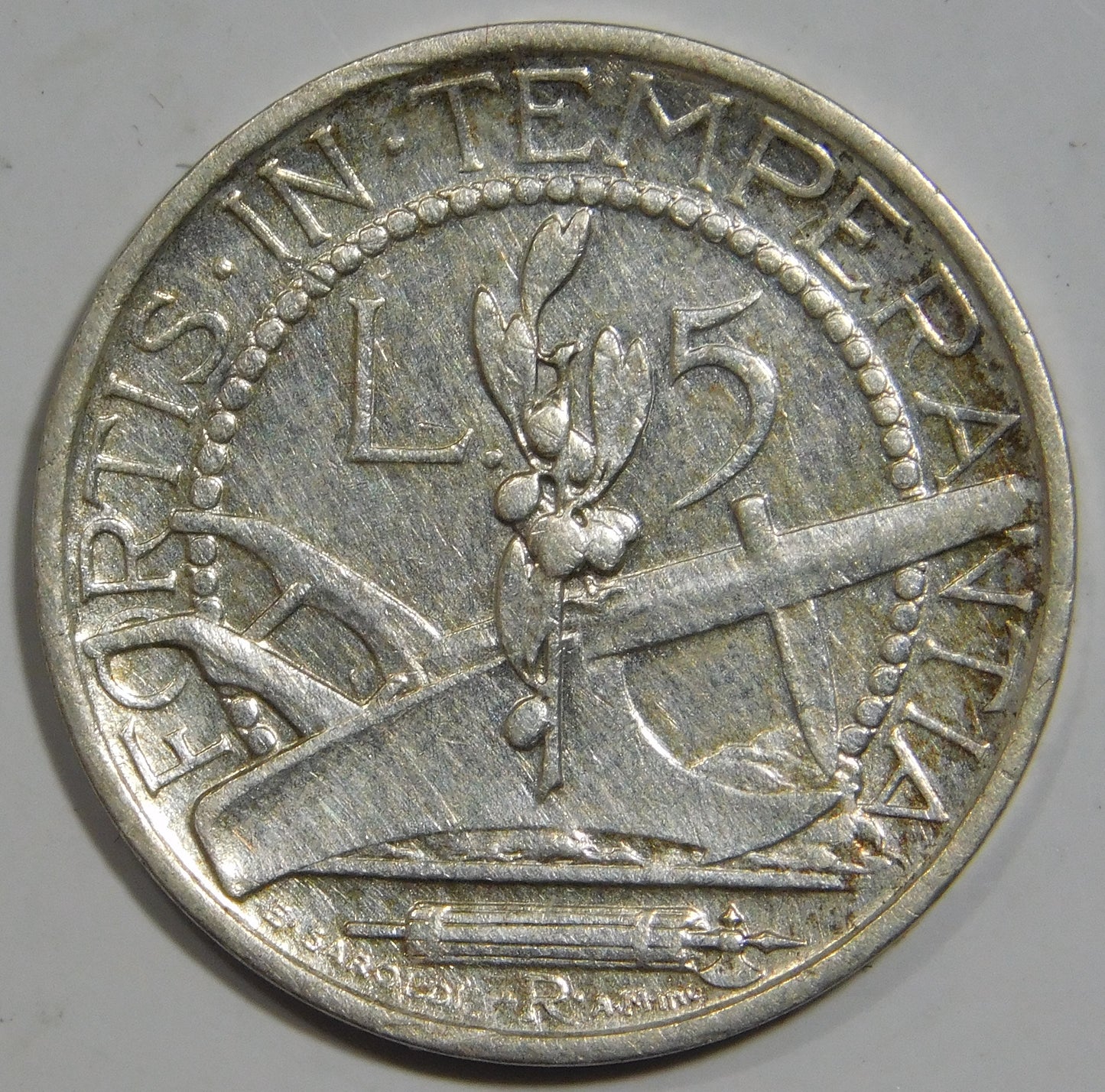 5 lire 1933