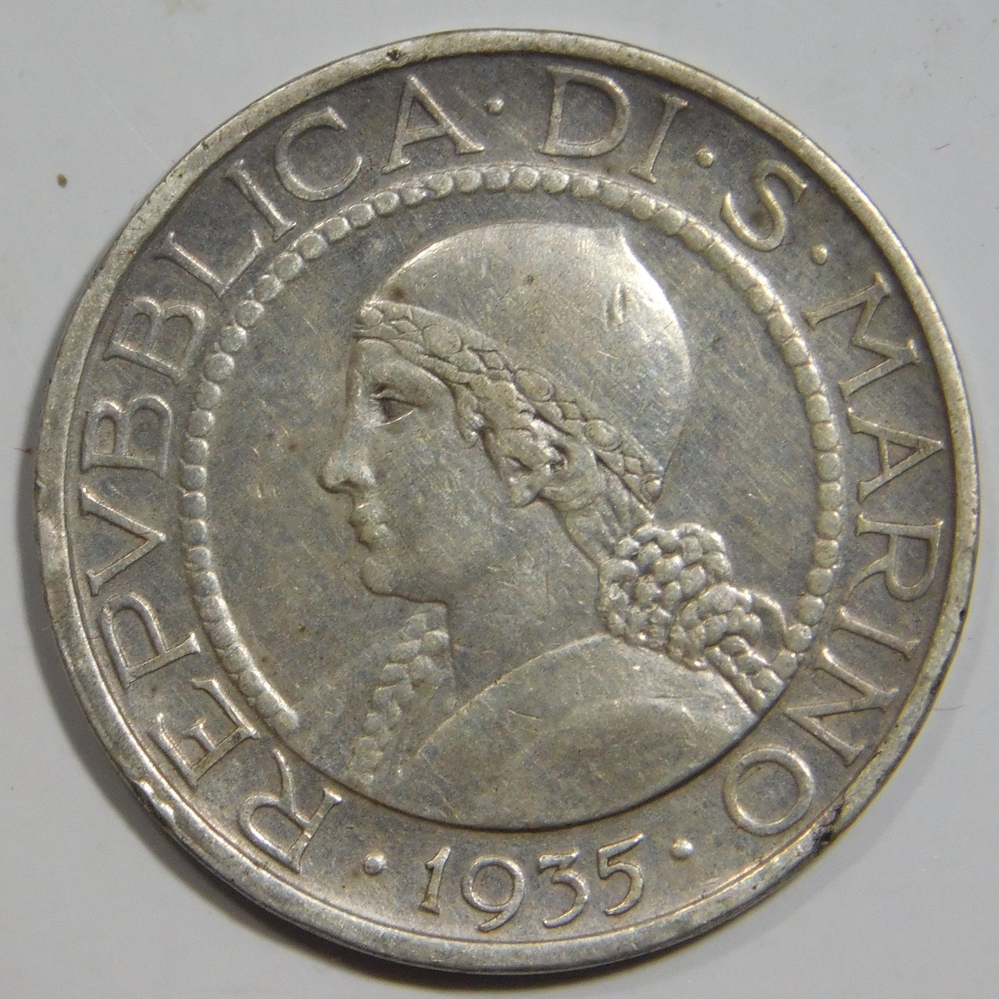 5 lire 1935