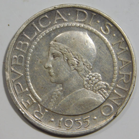 5 lire 1935