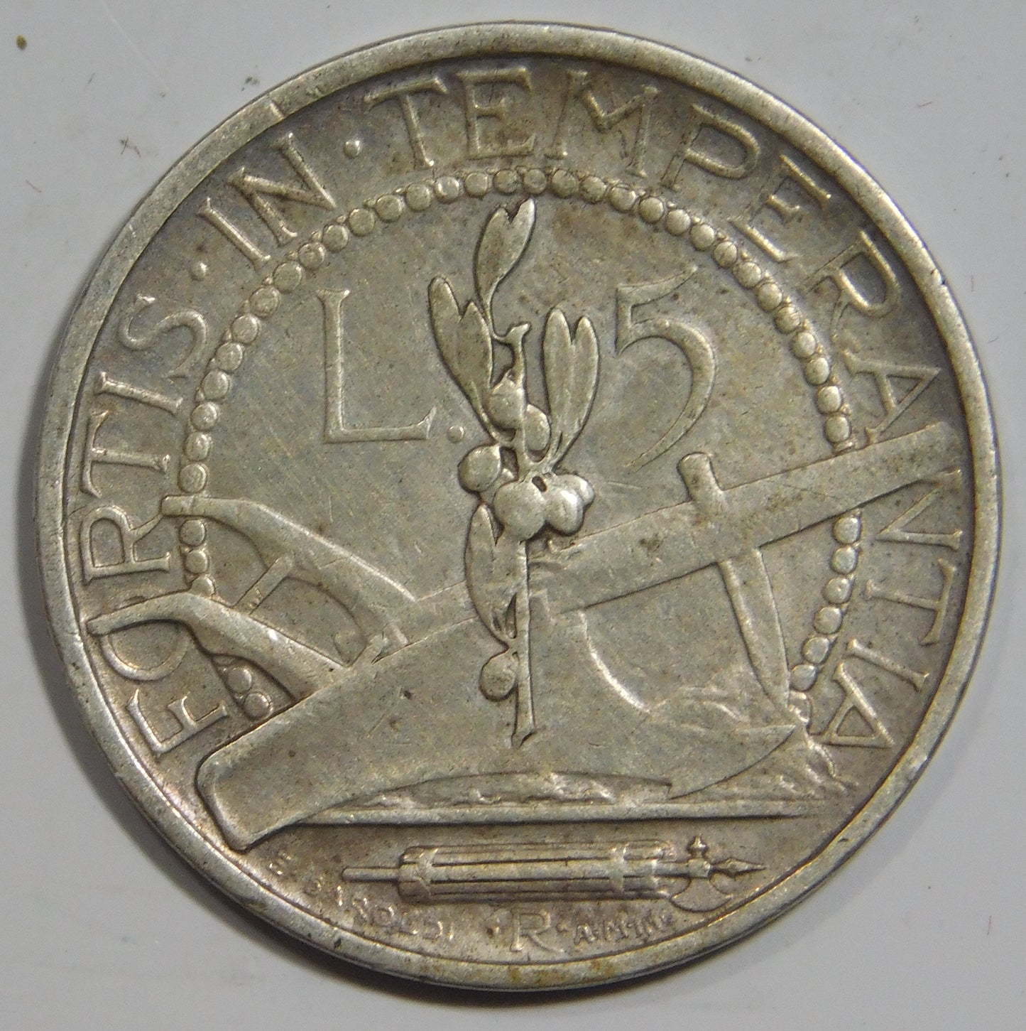 5 lire 1935