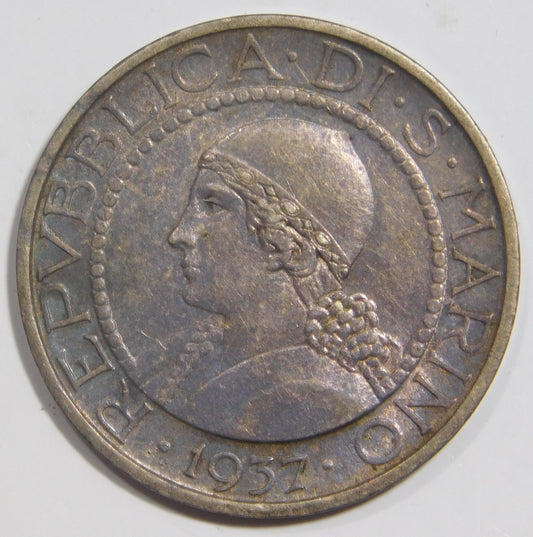 5 lire 1937