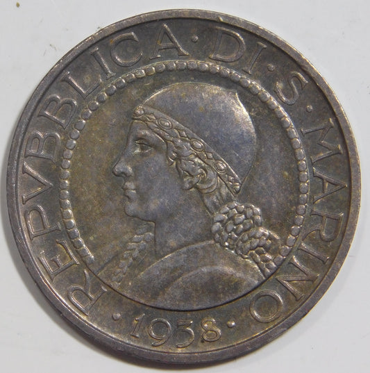 5 lire 1938