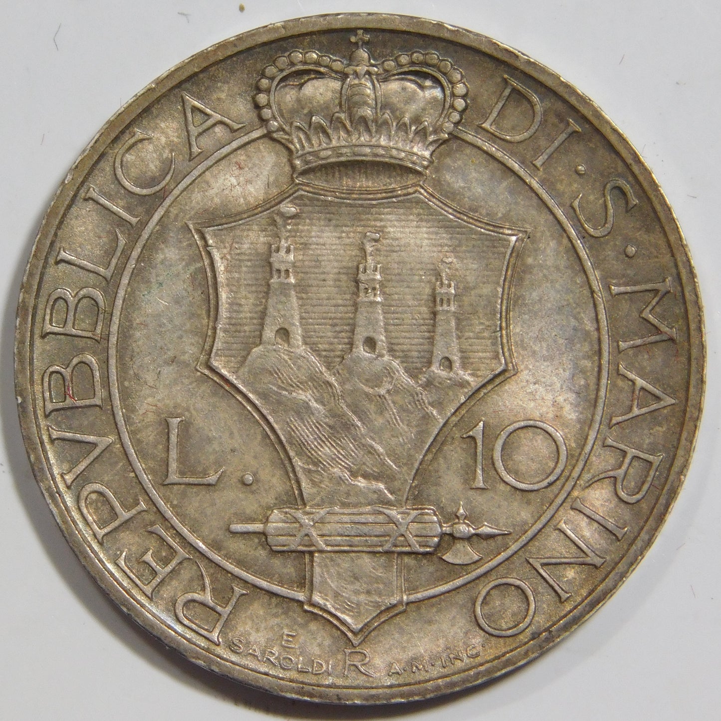 10 lire 1935