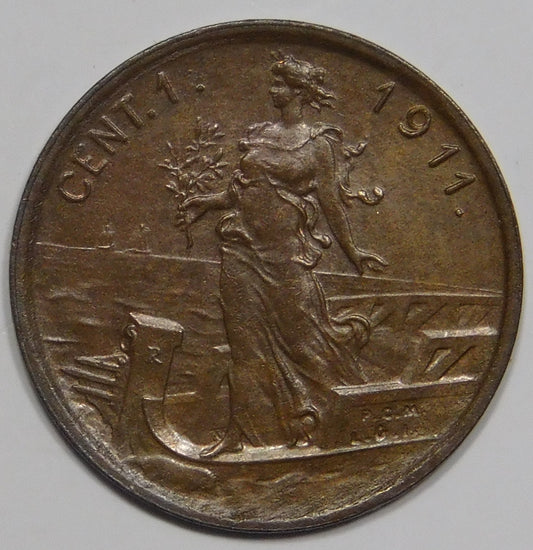 1 Centesimo 1911