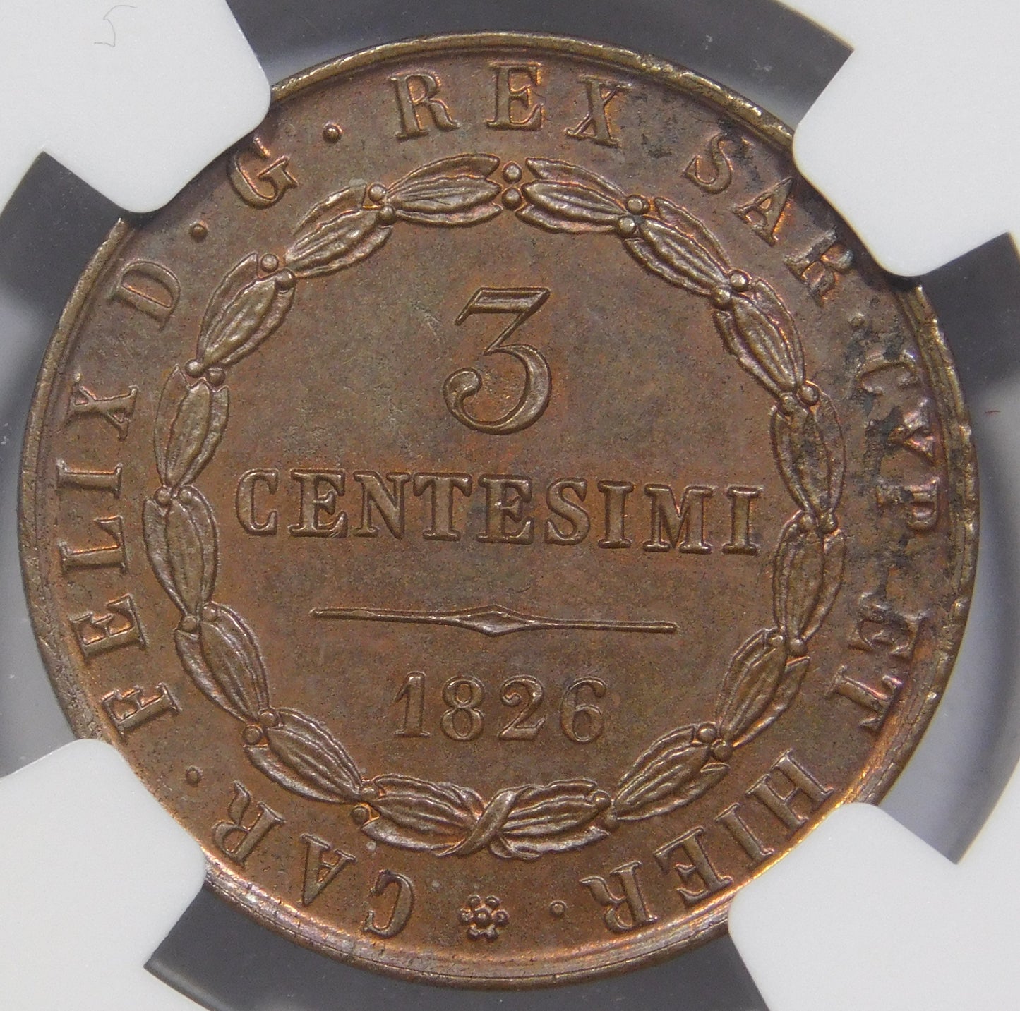 3 Centesimi 1826