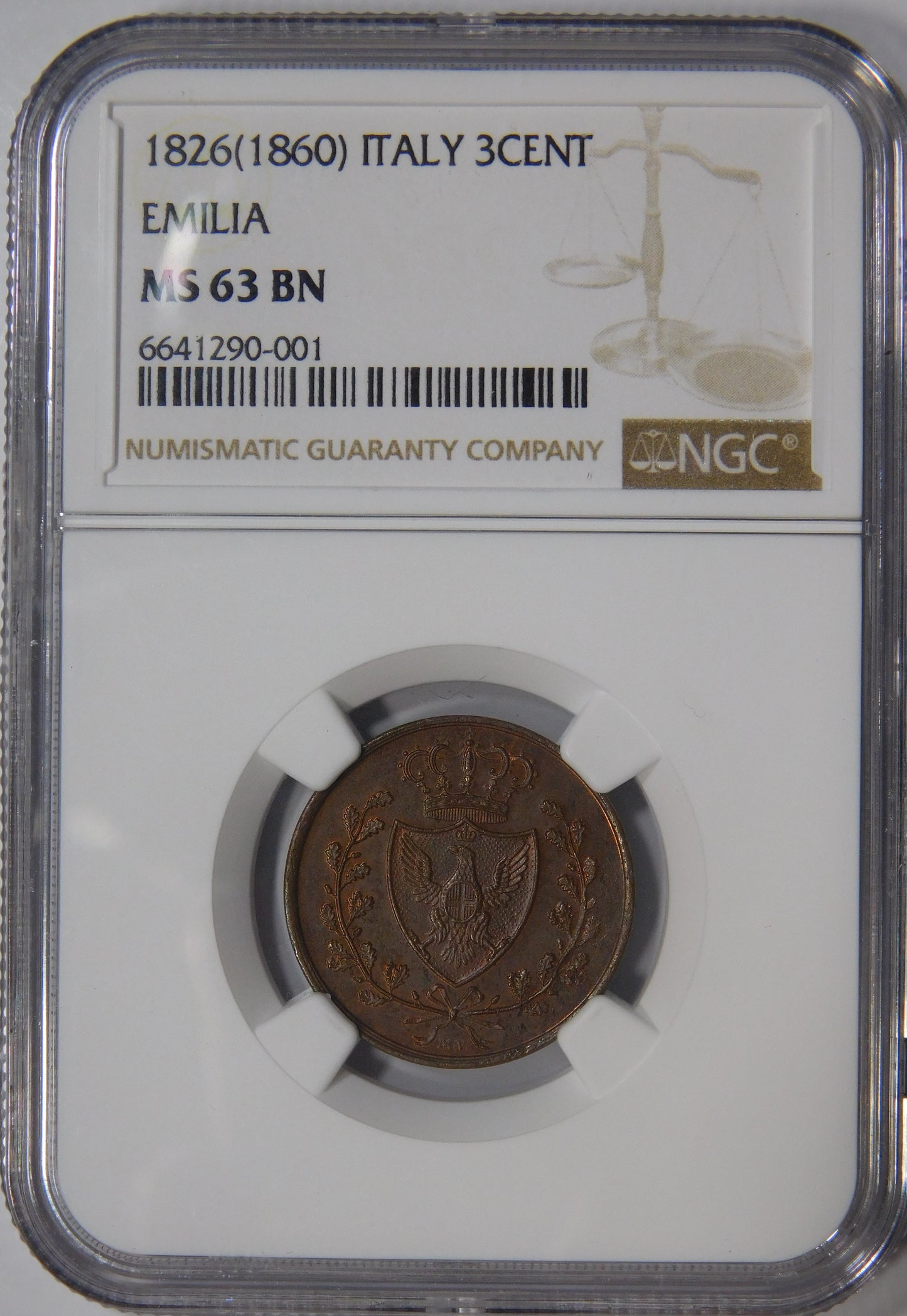 3 Centesimi 1826