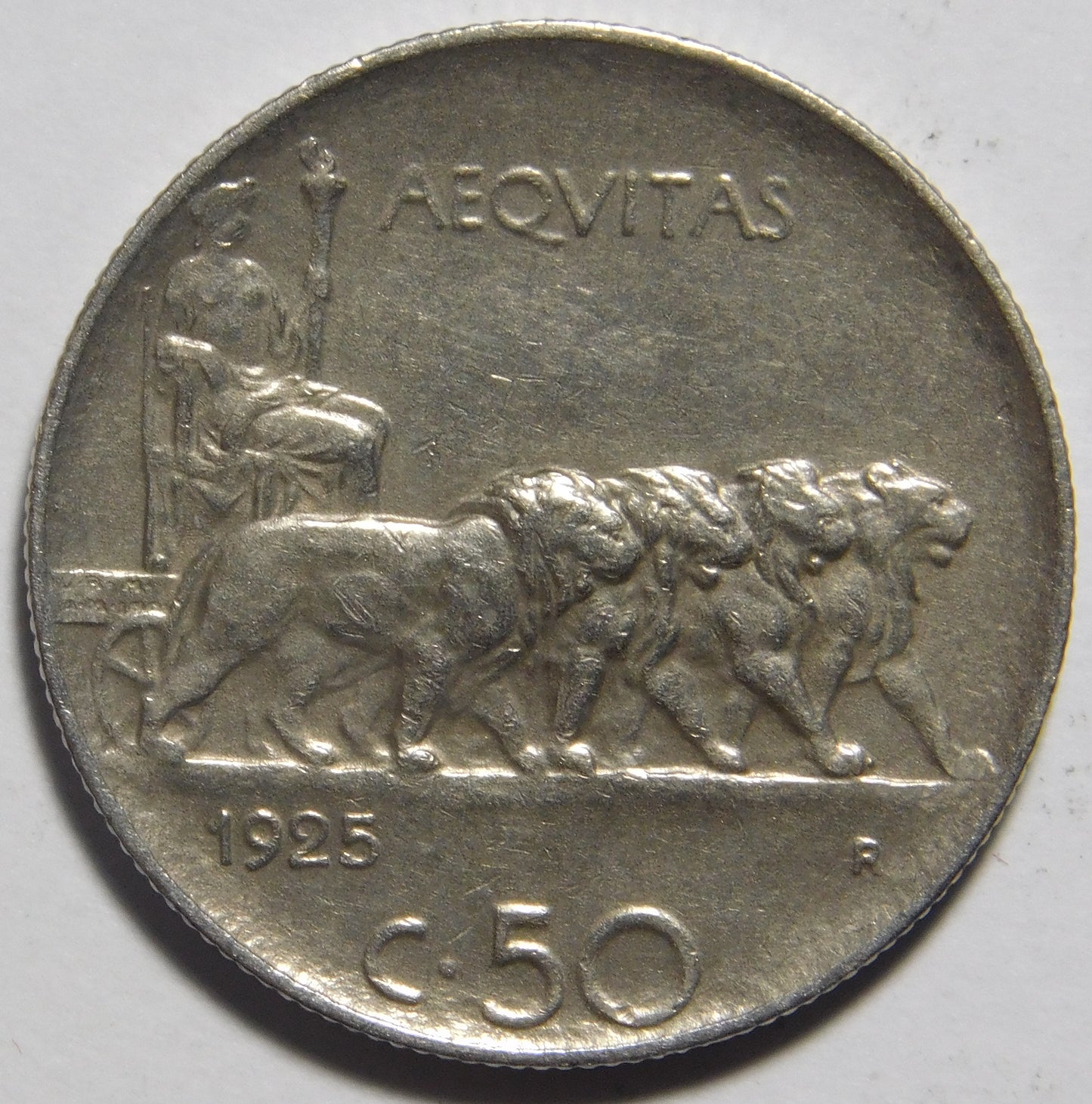 50 Centesimi 1925