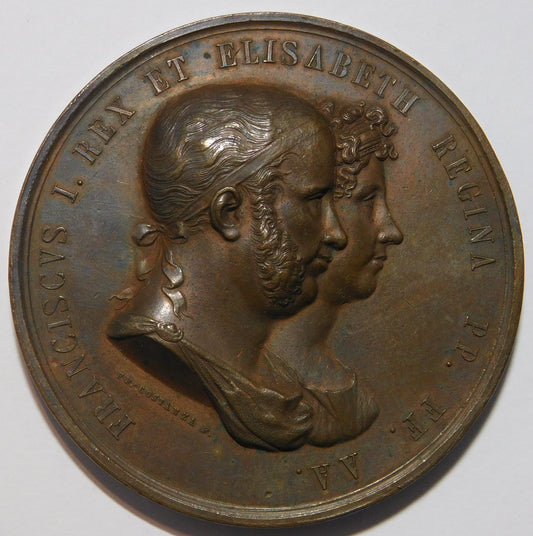Francesco I medaglia 1825