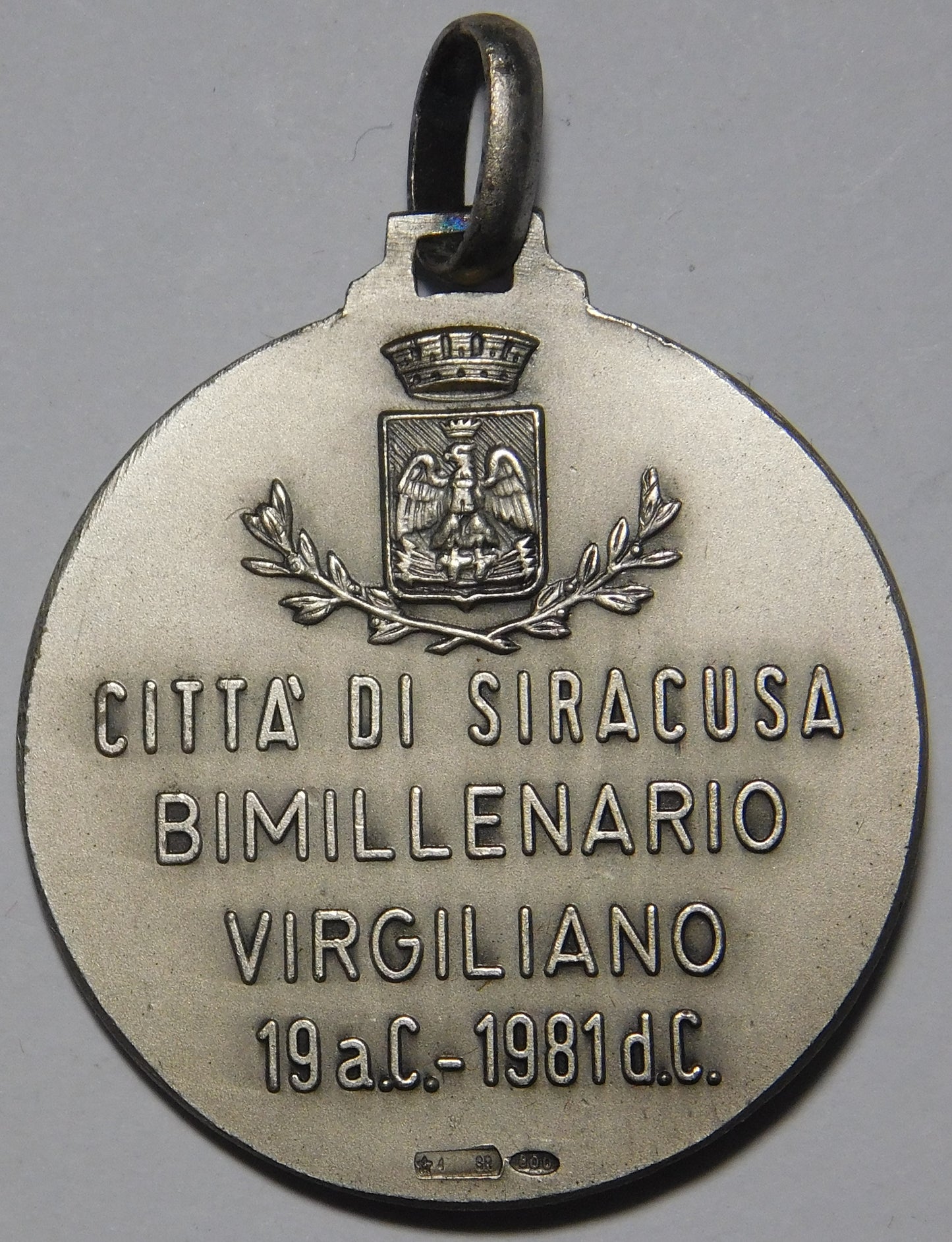 Medaglia Siracusa 1981