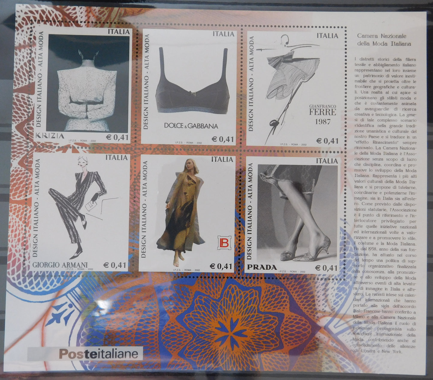 Giorgio Armani Design Italiano - Alta moda 2002