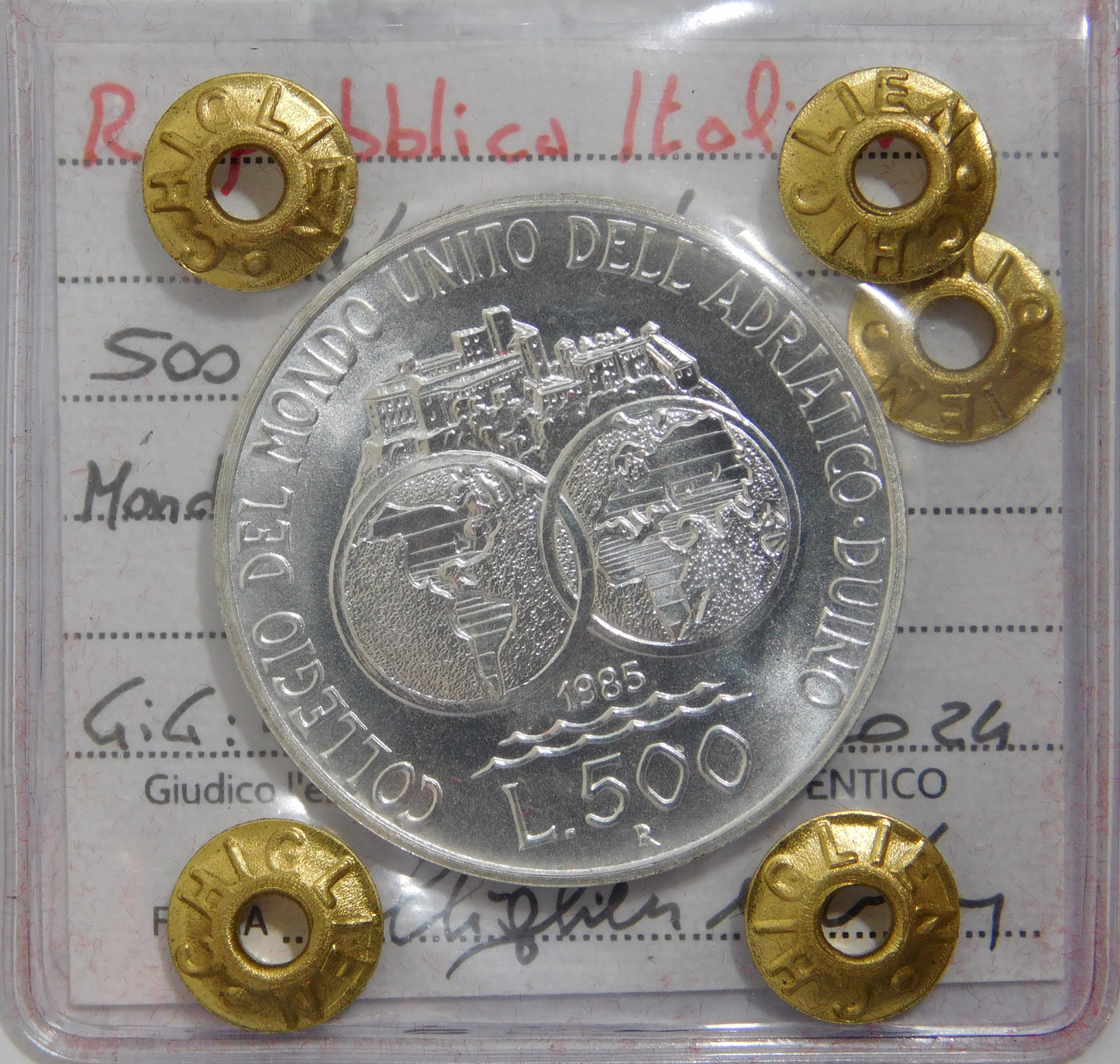 500 lire 1985