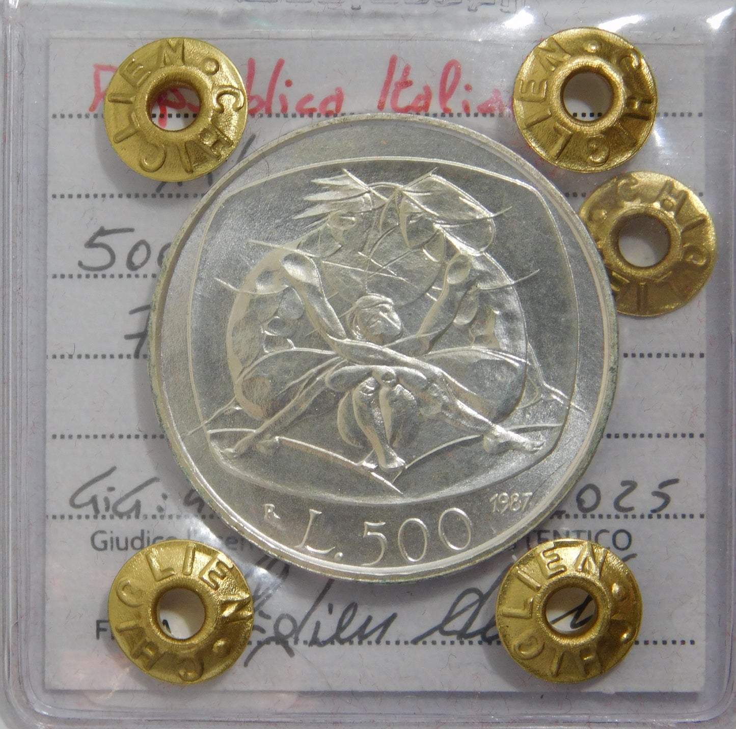 500 lire 1987