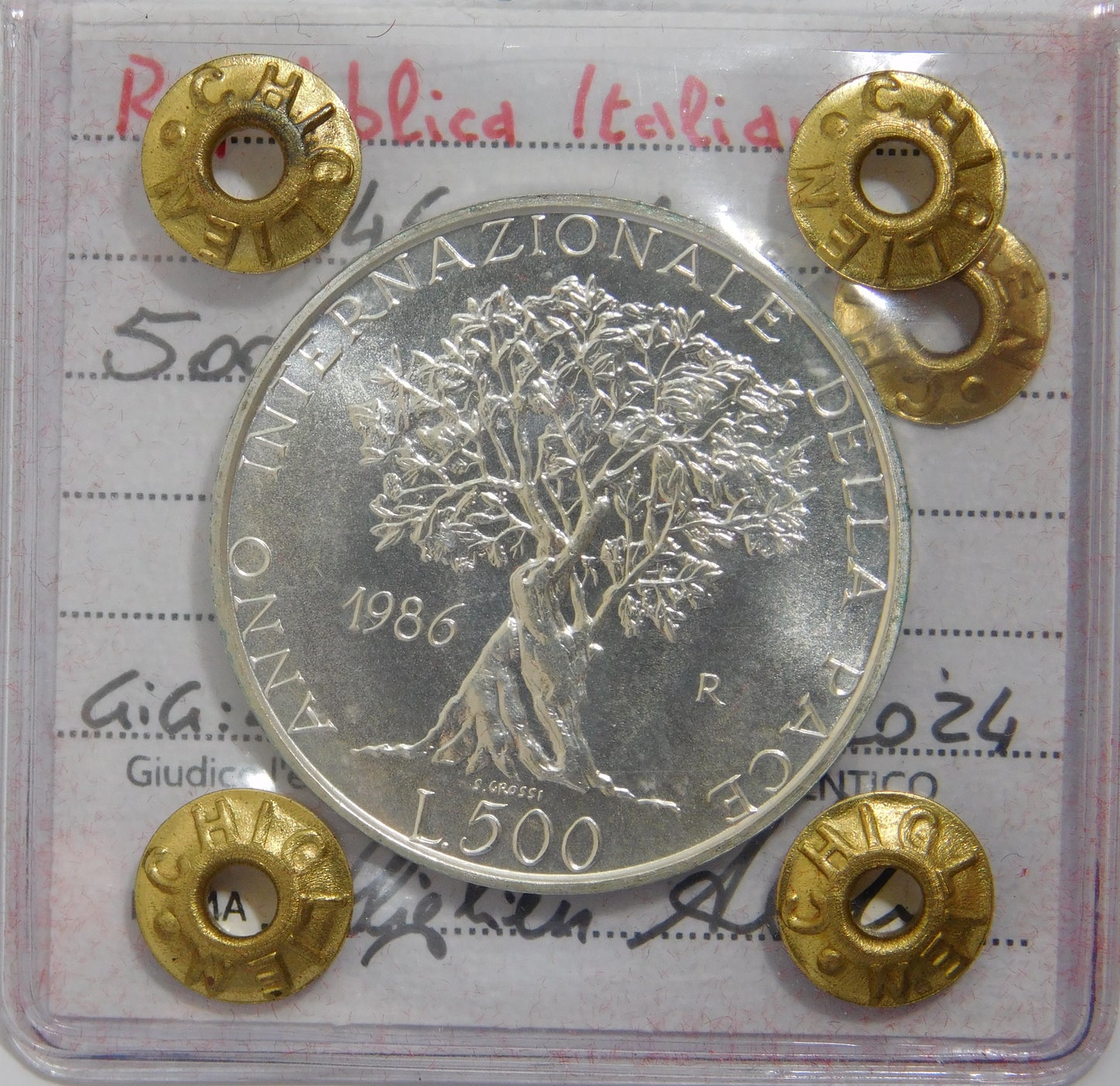 500 lire 1986