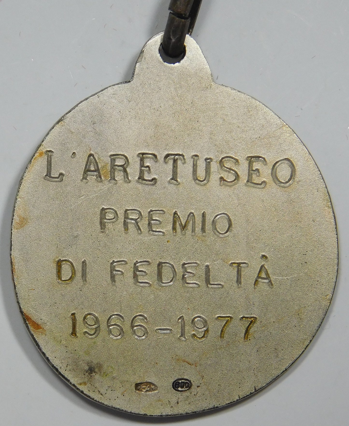 Medaglia Siracusa Premio di fedeltà 1977
