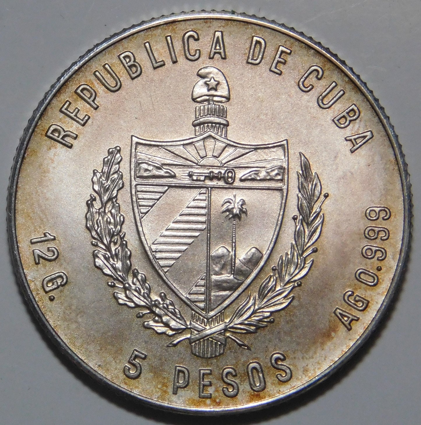 5 Pesos 1981