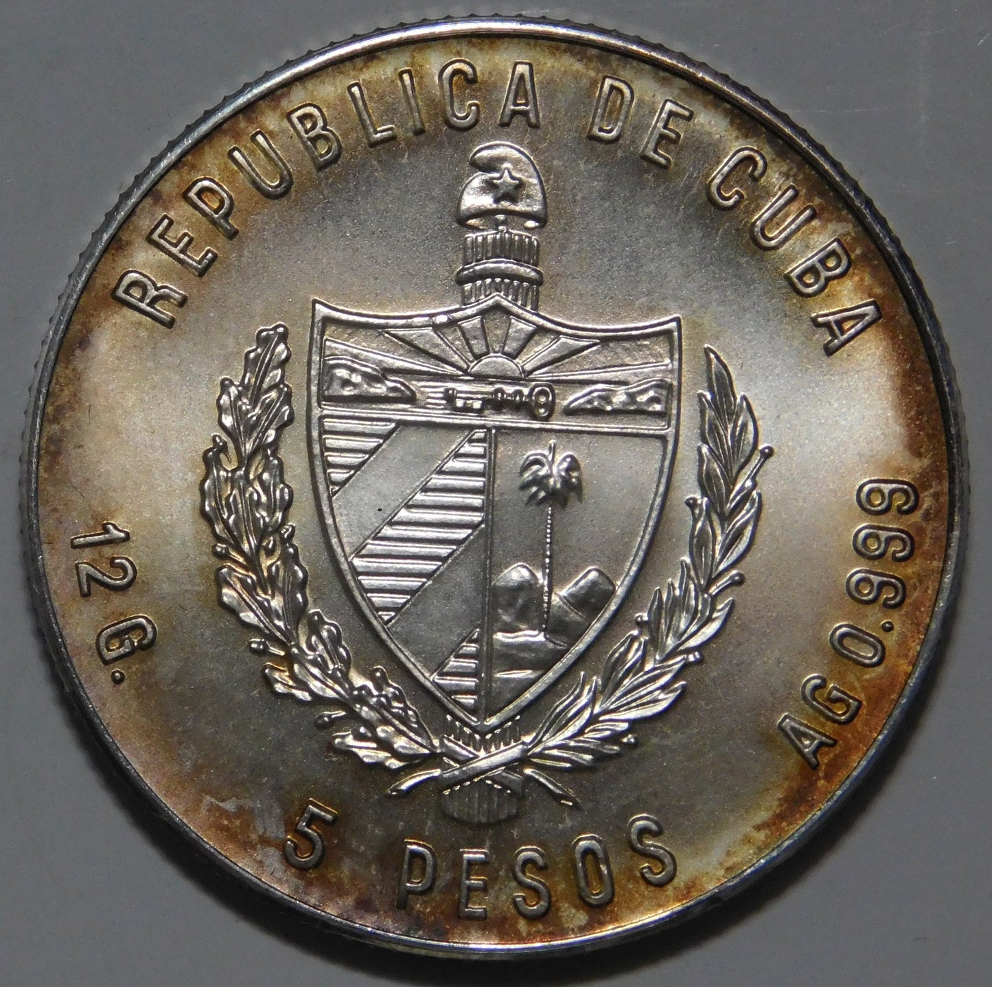 5 Pesos 1982